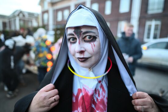 Празднование Тыквенного спаса в Московской области