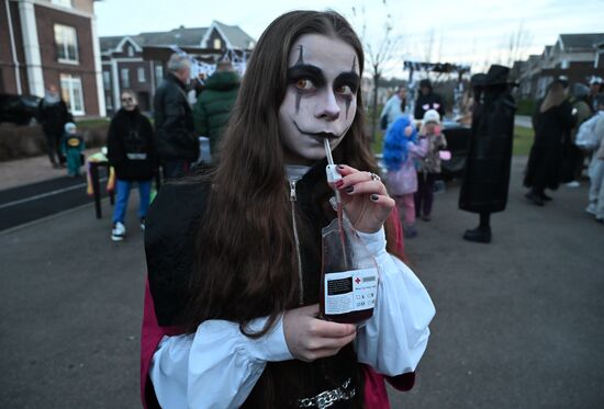 Празднование Тыквенного спаса в Московской области