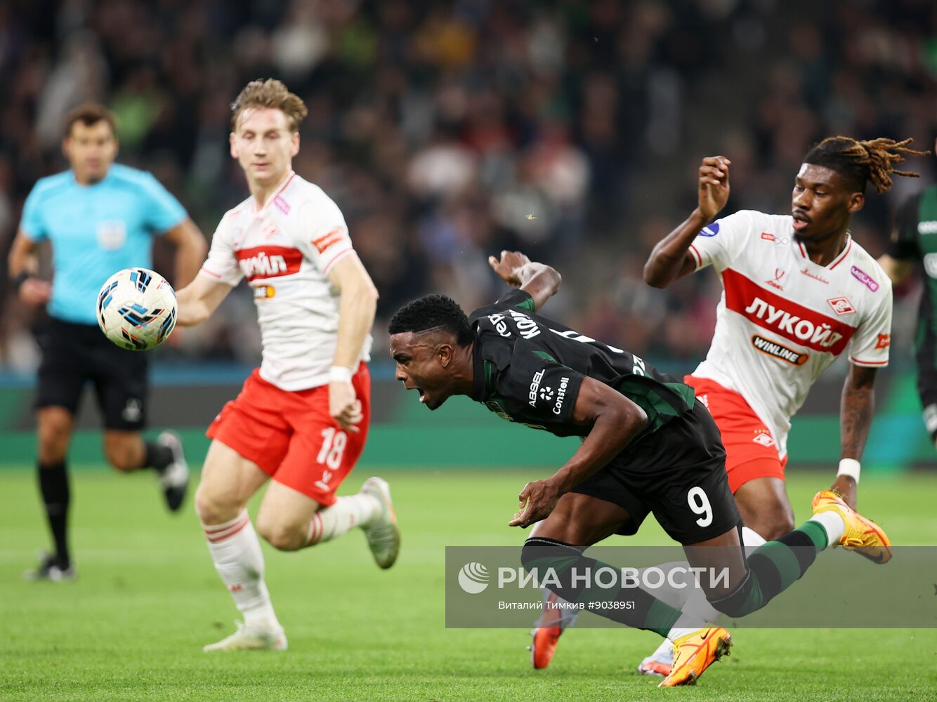 Футбол. РПЛ. "Краснодар" (Краснодар) - "Спартак"