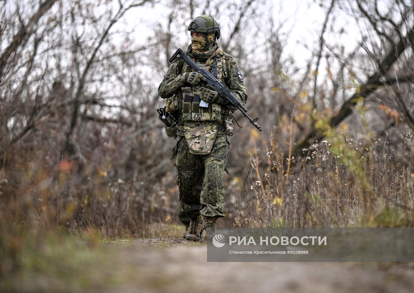 Боевое слаживание военных разведчиков группировки войск "Центр" в зоне СВО