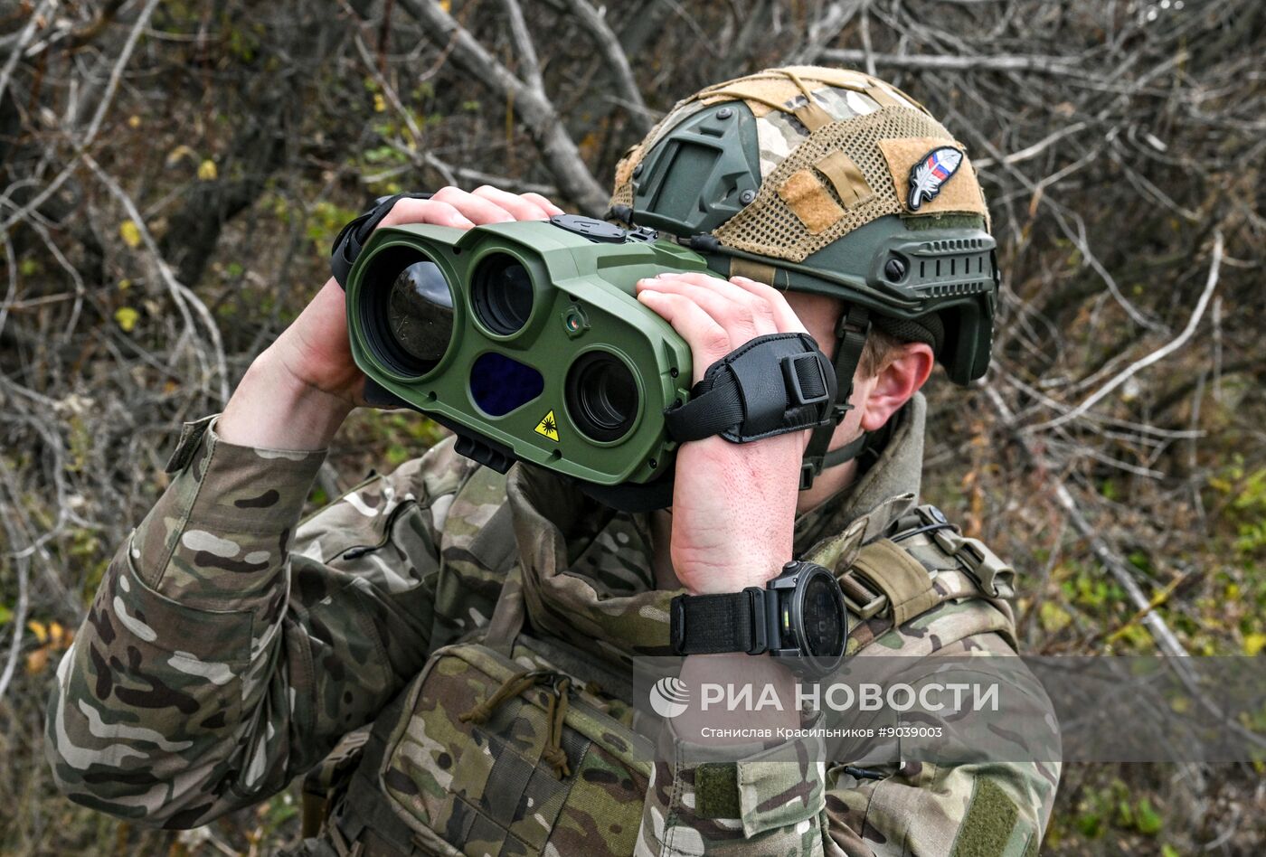 Боевое слаживание военных разведчиков группировки войск "Центр" в зоне СВО
