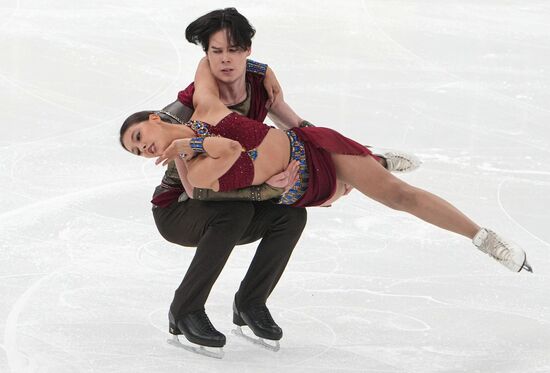 Фигурное катание: Гран-при России. 2 этап. Танцы на льду. Произвольный  танец