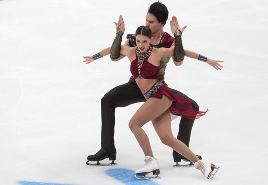 Фигурное катание: Гран-при России. 2 этап. Танцы на льду. Произвольный  танец