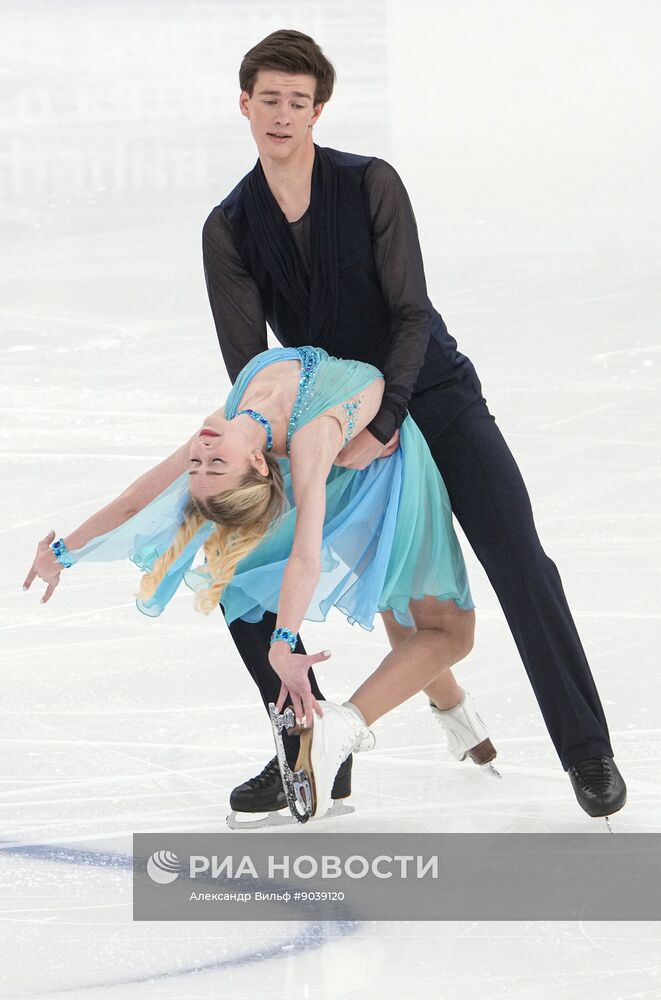 Фигурное катание: Гран-при России. 2 этап. Танцы на льду. Произвольный  танец