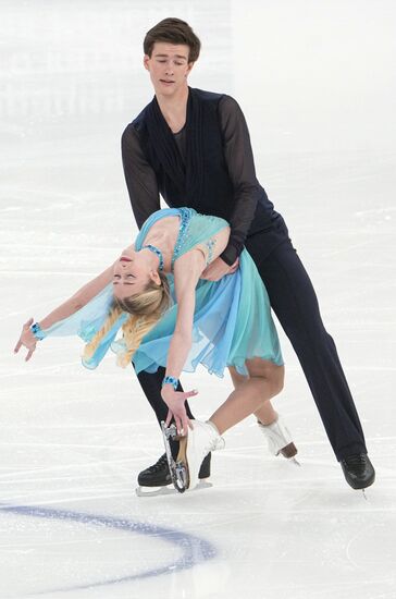 Фигурное катание: Гран-при России. 2 этап. Танцы на льду. Произвольный  танец