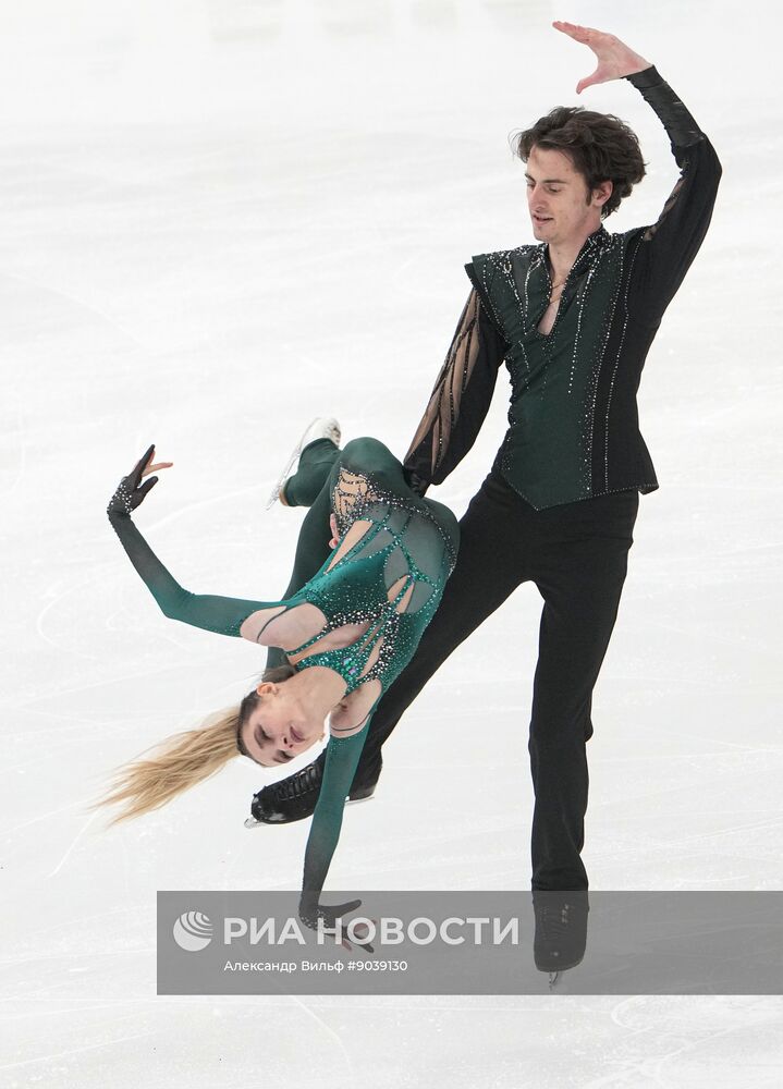 Фигурное катание: Гран-при России. 2 этап. Танцы на льду. Произвольный танец