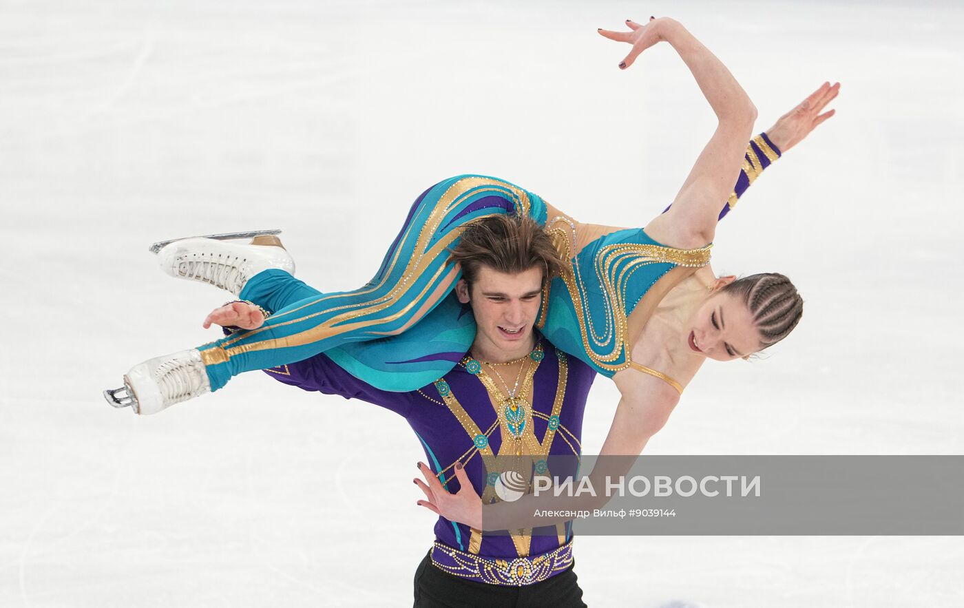 Фигурное катание: Гран-при России. 2 этап. Танцы на льду. Произвольный танец