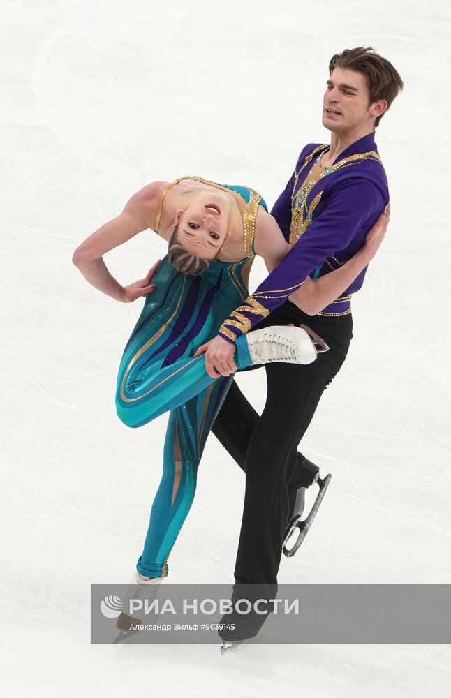 Фигурное катание: Гран-при России. 2 этап. Танцы на льду. Произвольный танец