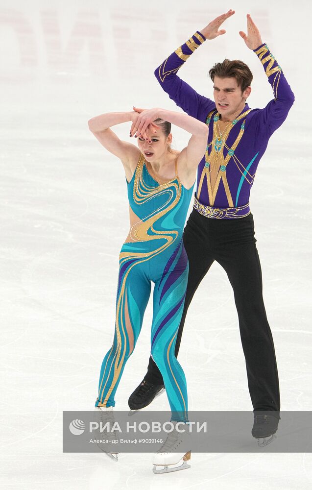 Фигурное катание: Гран-при России. 2 этап. Танцы на льду. Произвольный танец