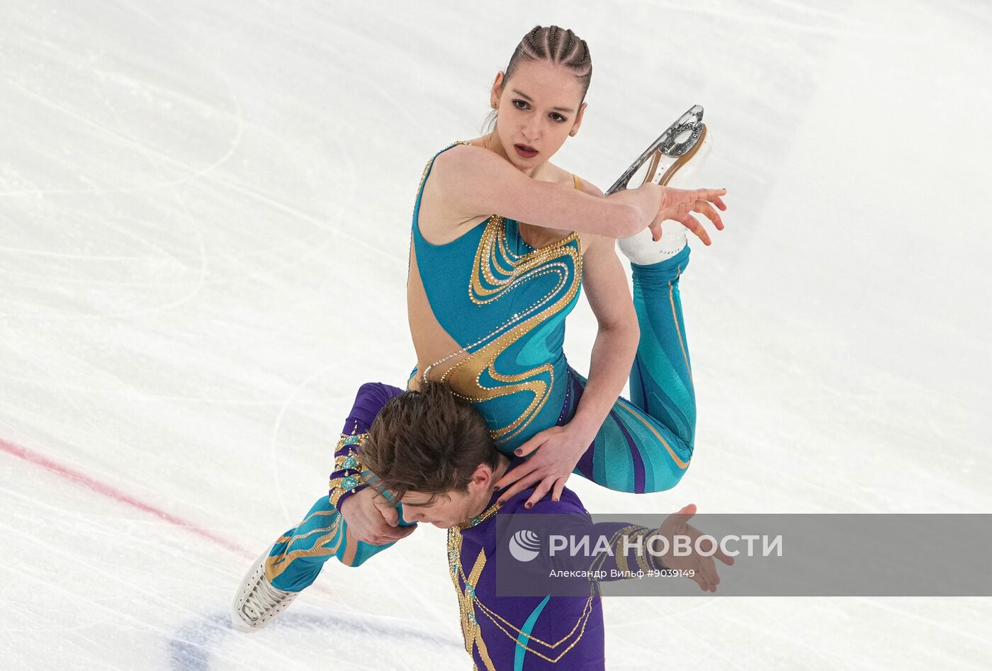 Фигурное катание: Гран-при России. 2 этап. Танцы на льду. Произвольный танец