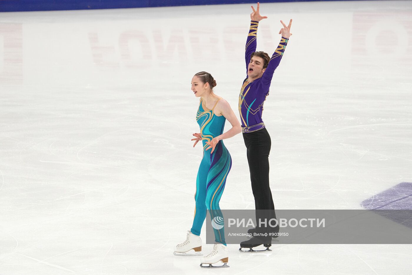 Фигурное катание: Гран-при России. 2 этап. Танцы на льду. Произвольный танец
