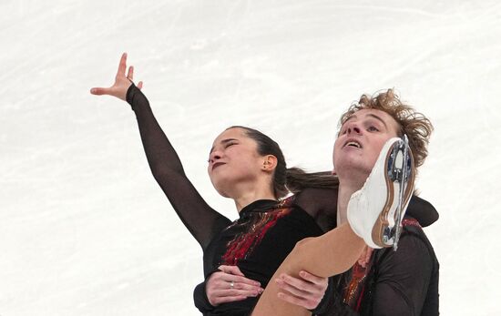 Фигурное катание: Гран-при России. 2 этап. Танцы на льду. Произвольный  танец