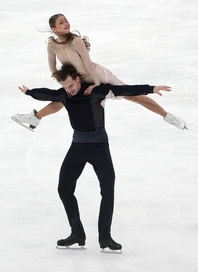 Фигурное катание: Гран-при России. 2 этап. Танцы на льду. Произвольный  танец