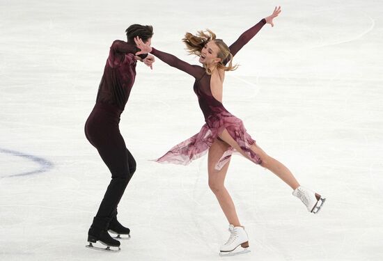 Фигурное катание: Гран-при России. 2 этап. Танцы на льду. Произвольный  танец