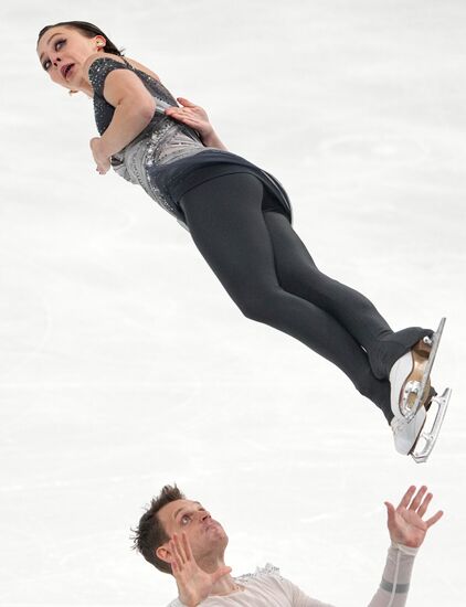 Фигурное катание: Гран-при России. 2 этап. Спортивные пары. Произвольная программа