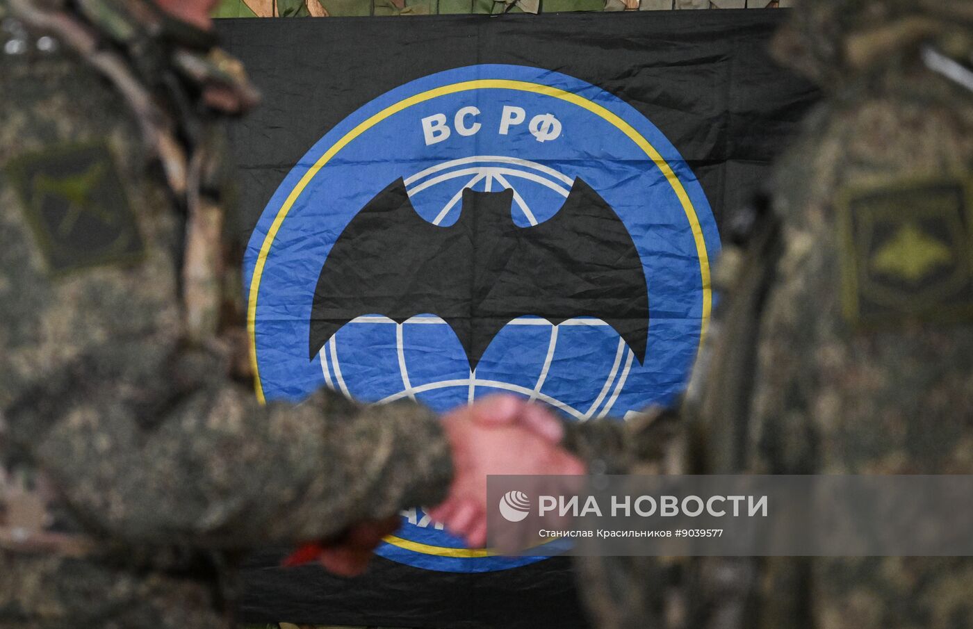 Награждение военных разведчиков группировки войск "Центр"