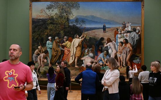 Ежегодная акция "Ночь искусств" в Москве