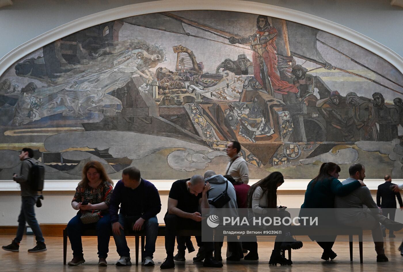 Ежегодная акция "Ночь искусств" в Москве