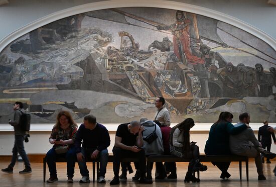 Ежегодная акция "Ночь искусств" в Москве