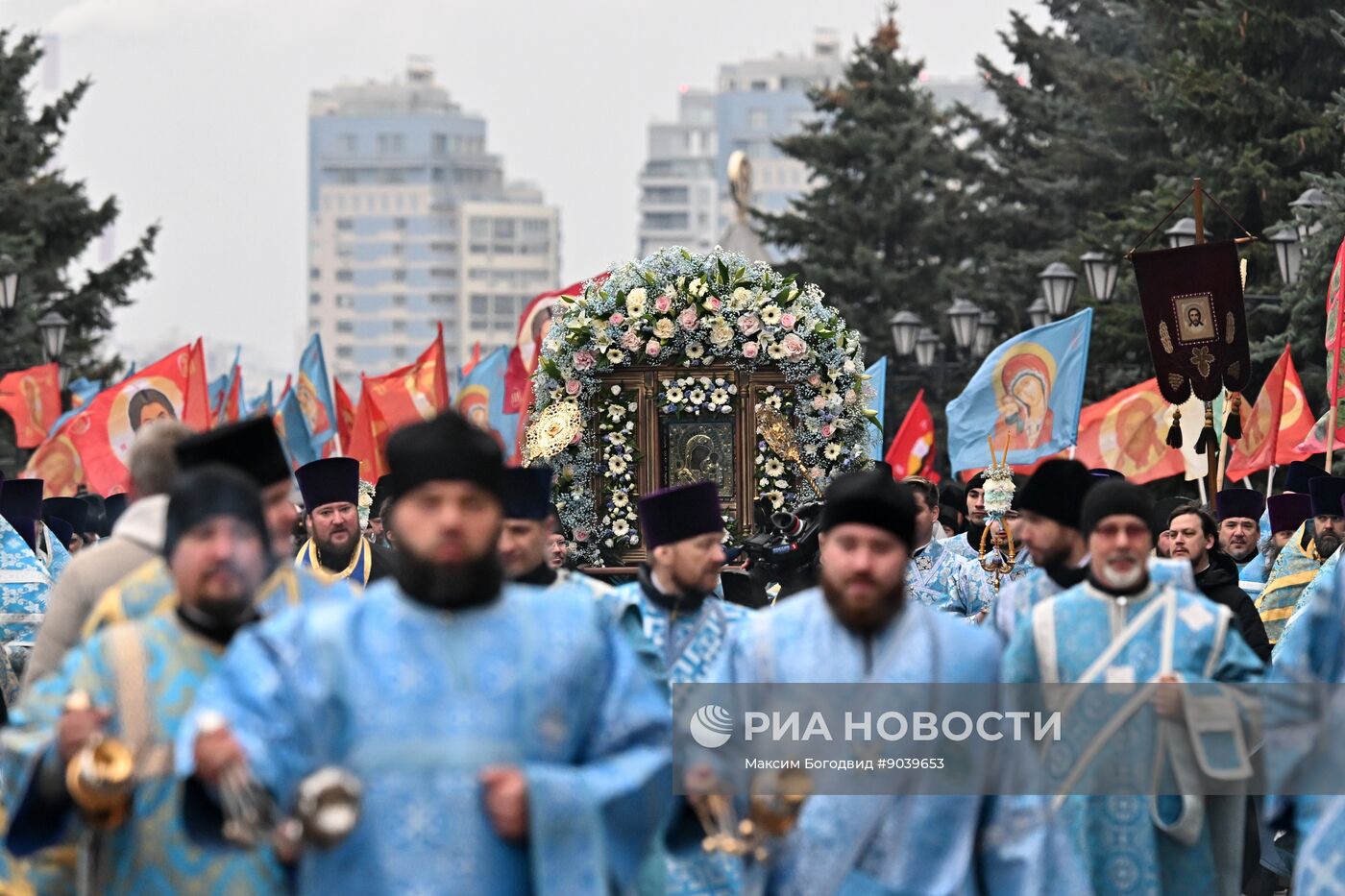 Крестный ход в честь Казанской иконы Божией Матери