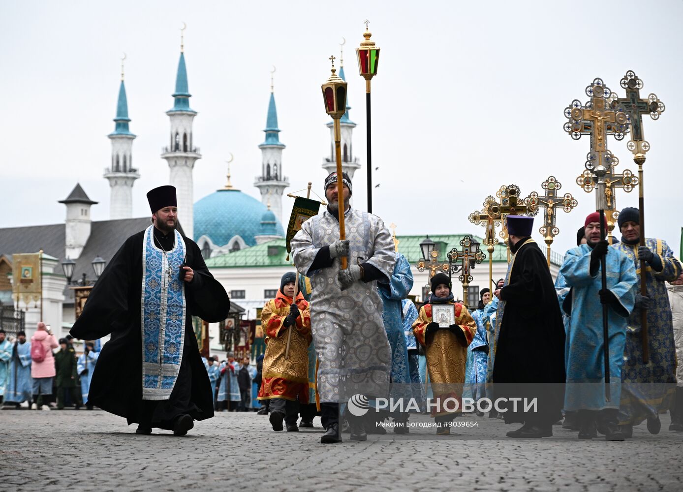 Крестный ход в честь Казанской иконы Божией Матери
