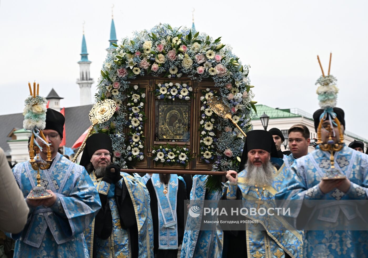 Крестный ход в честь Казанской иконы Божией Матери