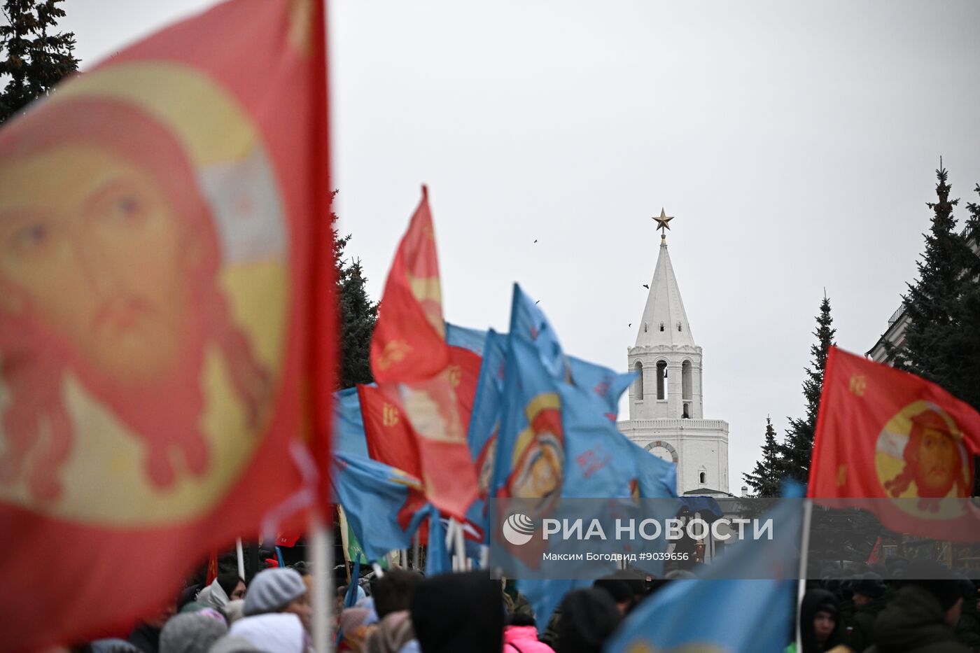 Крестный ход в честь Казанской иконы Божией Матери