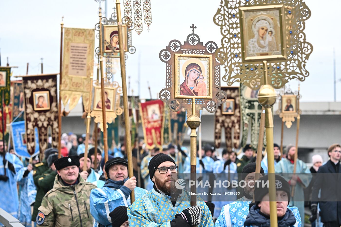 Крестный ход в честь Казанской иконы Божией Матери
