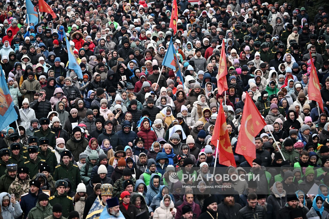 Крестный ход в честь Казанской иконы Божией Матери