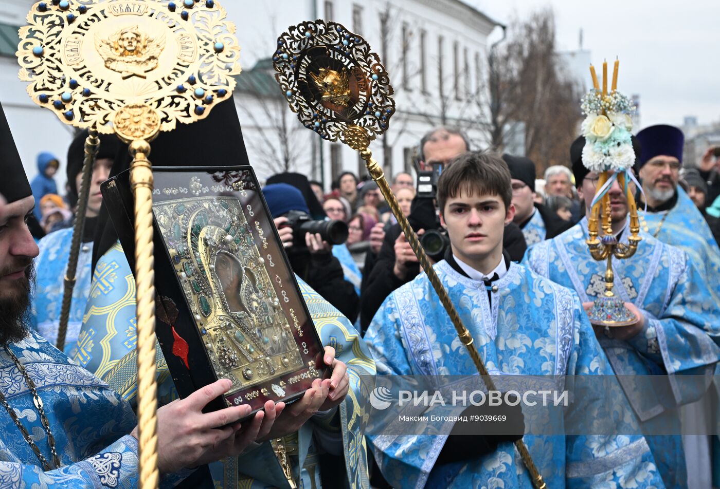 Крестный ход в честь Казанской иконы Божией Матери