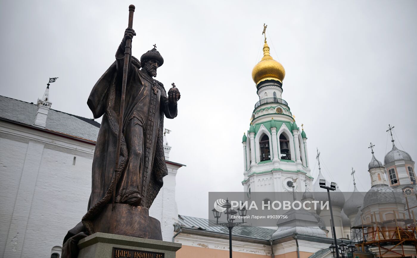 Открытие памятника Ивану Грозному в Вологде