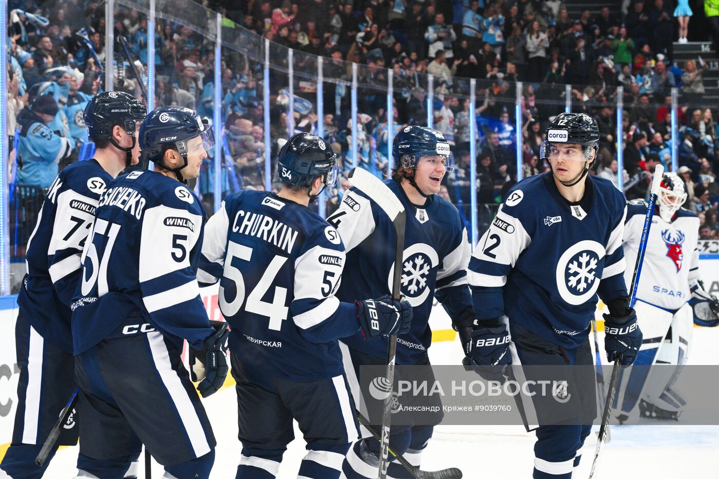 Хоккей. КХЛ. "Сибирь" (Новосибирск) - "Торпедо" (Нижний Новгород)