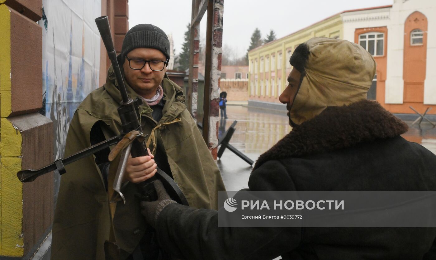 Исторические реконструкции в кинопарке Москино к празднику Народного единства