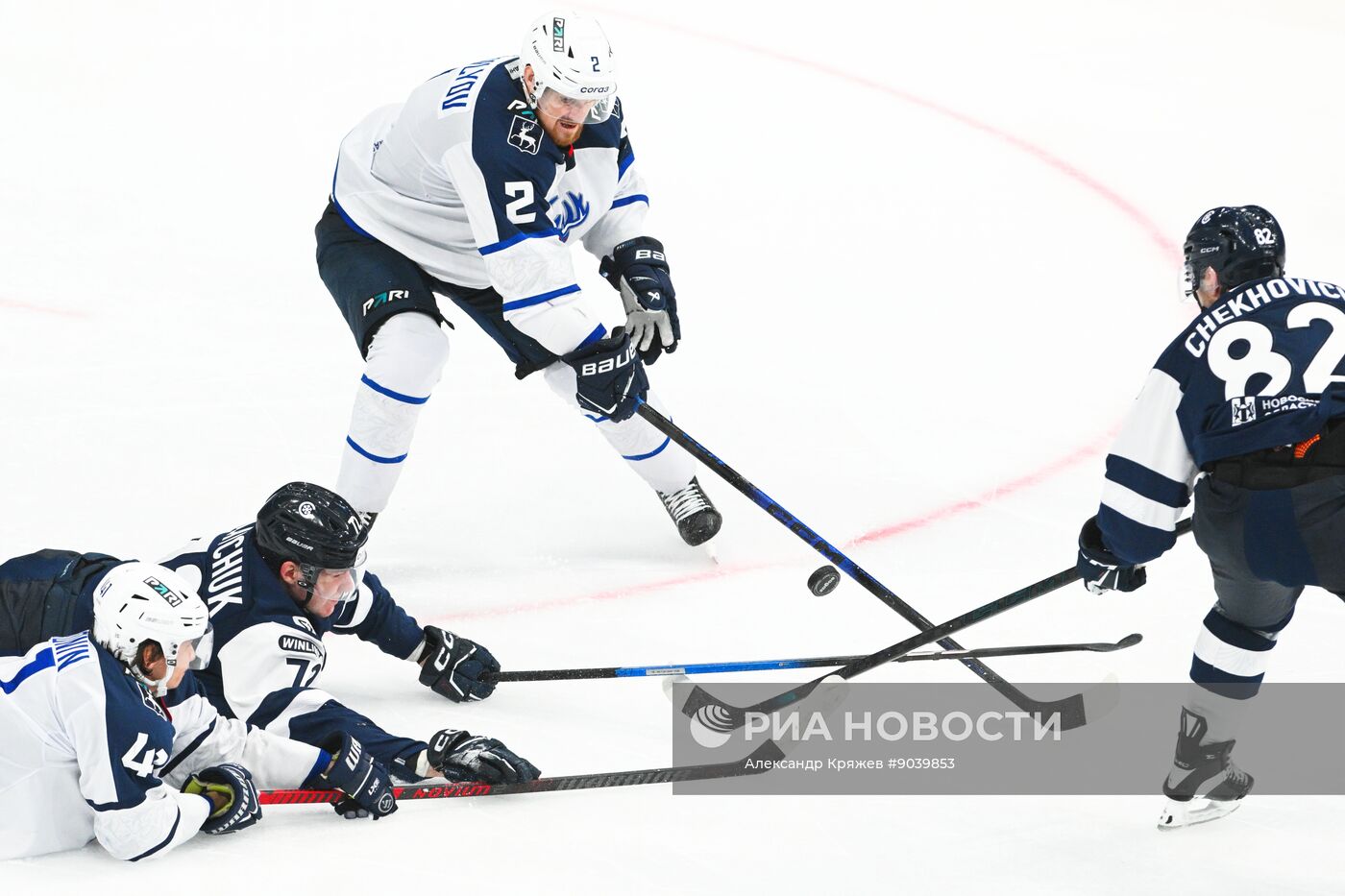 Хоккей. КХЛ. "Сибирь" (Новосибирск) - "Торпедо" (Нижний Новгород)