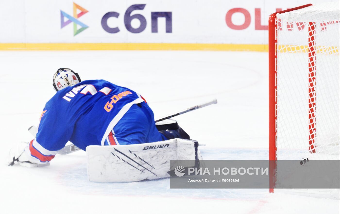 Хоккей. КХЛ. СКА (Санкт-Петербург) - "Динамо" (Москва)