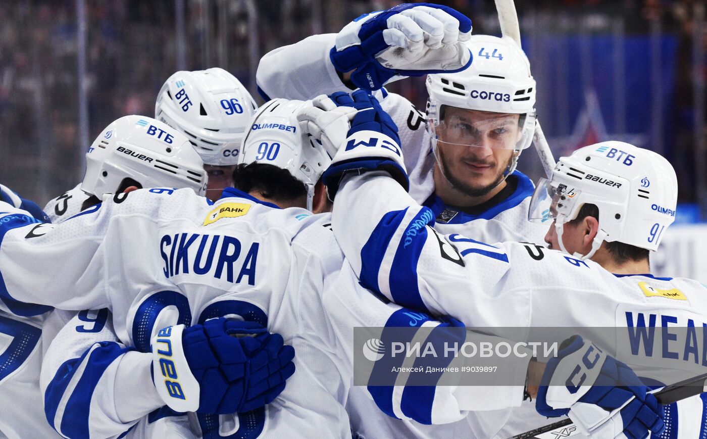 Хоккей. КХЛ. СКА (Санкт-Петербург) - "Динамо" (Москва)