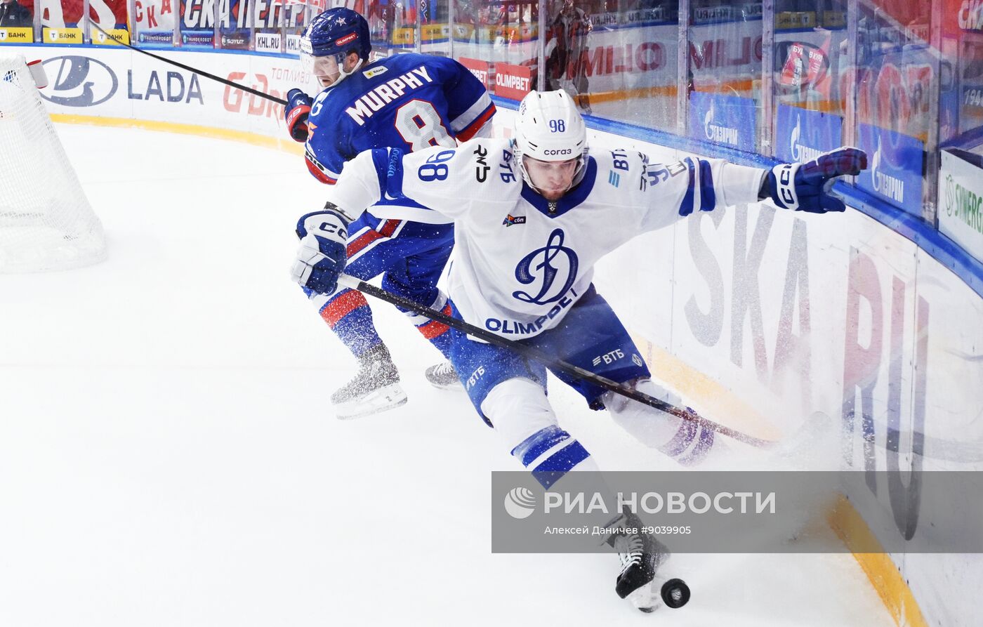 Хоккей. КХЛ. СКА (Санкт-Петербург) - "Динамо" (Москва)