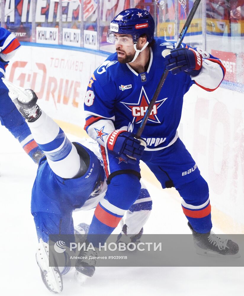 Хоккей. КХЛ. СКА (Санкт-Петербург) - "Динамо" (Москва)