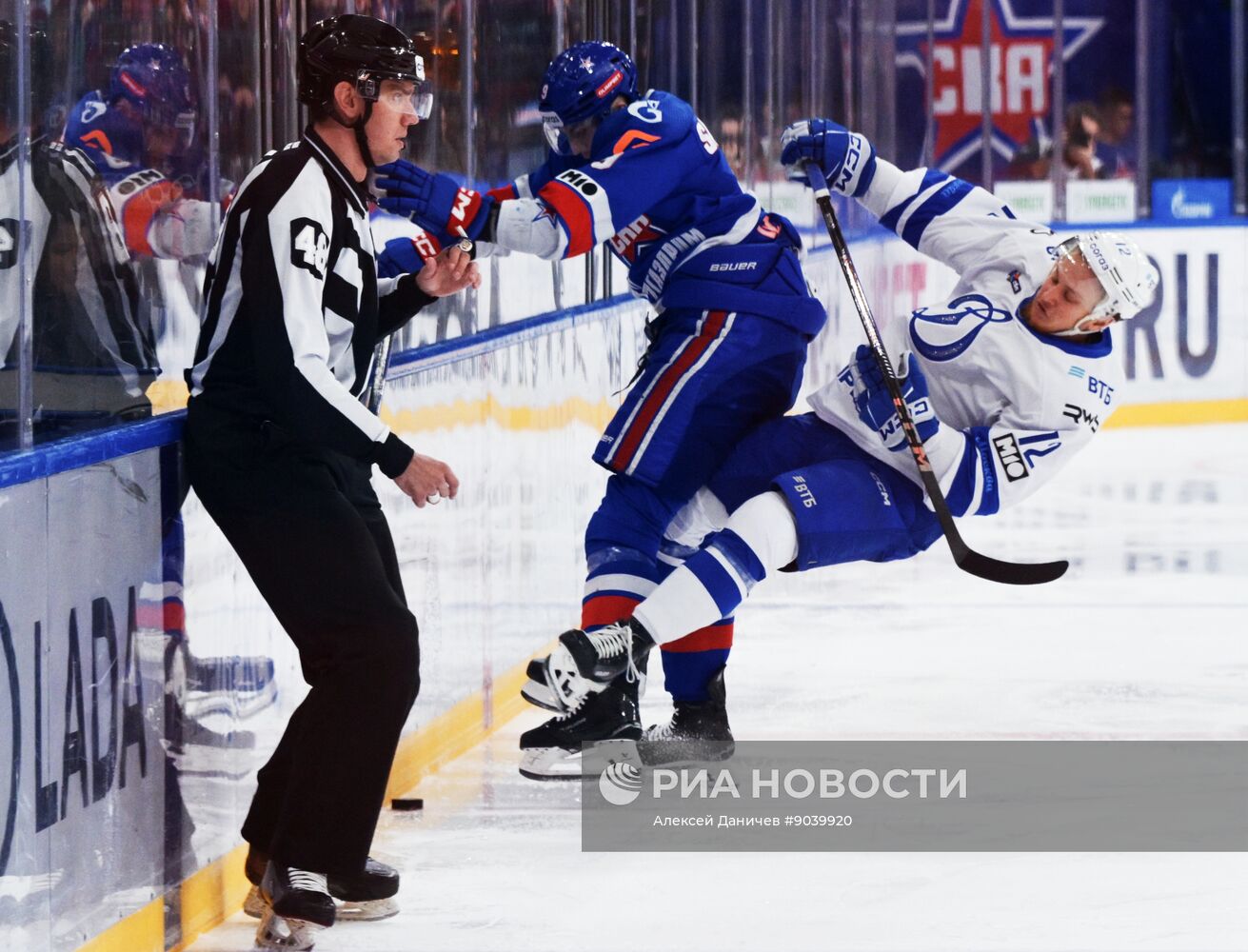 Хоккей. КХЛ. СКА (Санкт-Петербург) - "Динамо" (Москва)