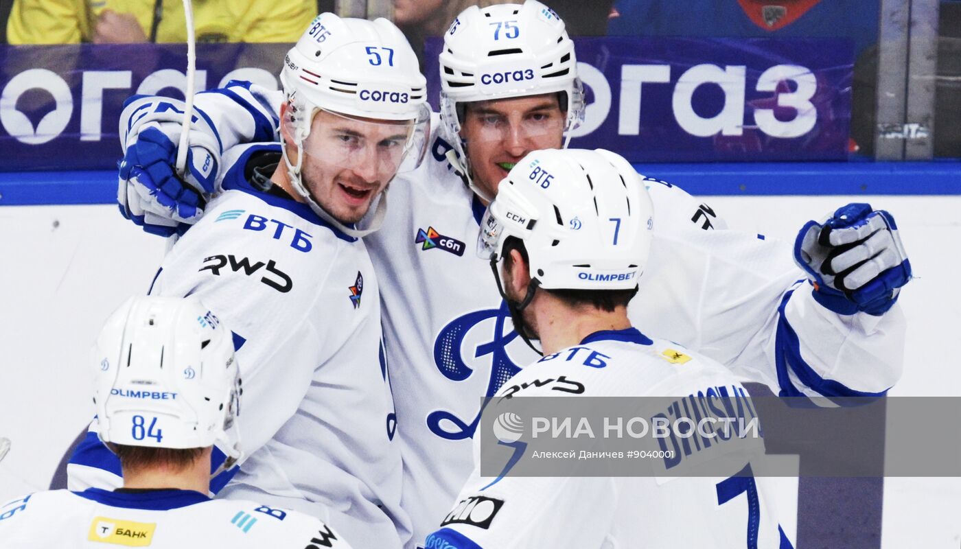 Хоккей. КХЛ. СКА (Санкт-Петербург) - "Динамо" (Москва)