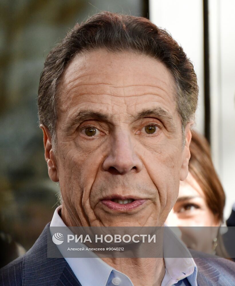 Независимый кандидат на выборах мэра Нью-Йорка Эндрю Куомо