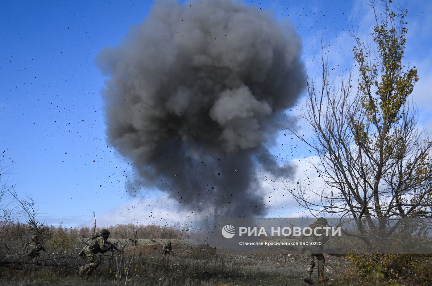 Боевое слаживание военных разведчиков группировки "Запад"