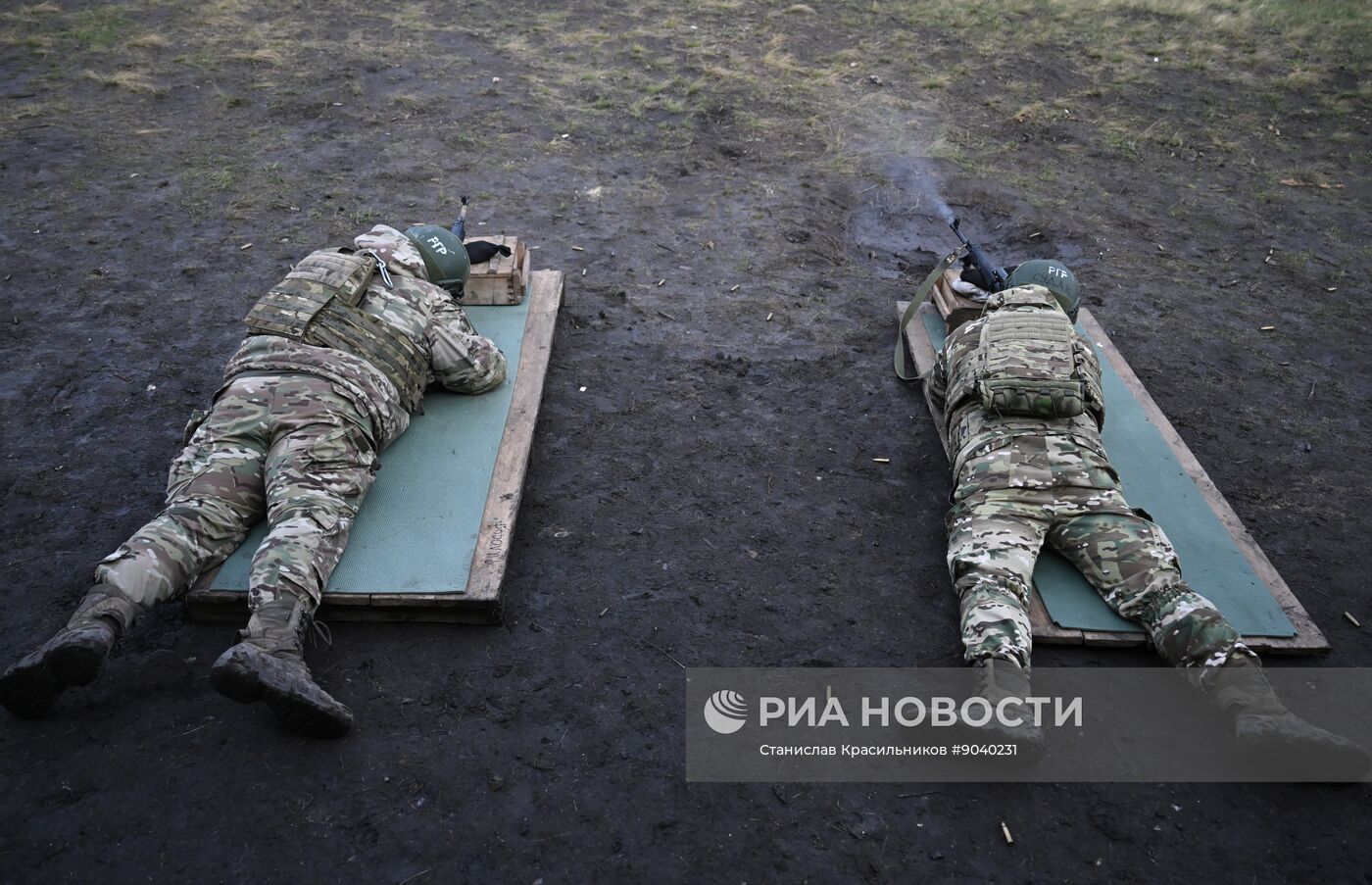 Боевое слаживание военных разведчиков группировки "Запад"