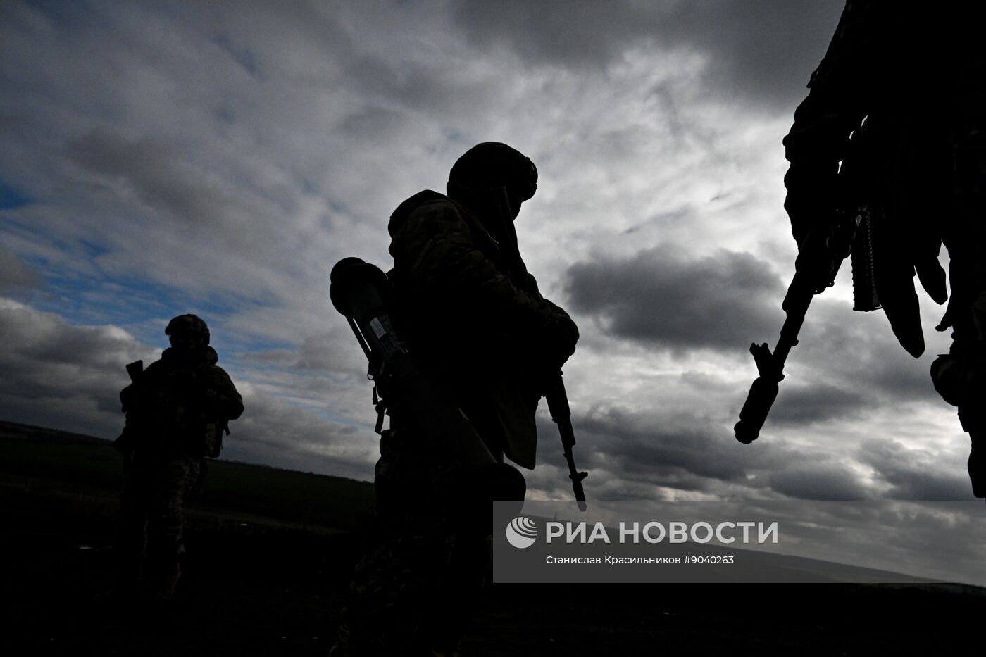 Боевое слаживание военных разведчиков группировки "Запад"