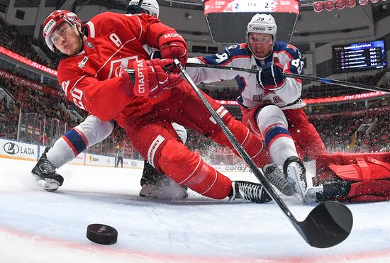 Хоккей. КХЛ. "Спартак" (Москва) - ЦСКА (Москва)