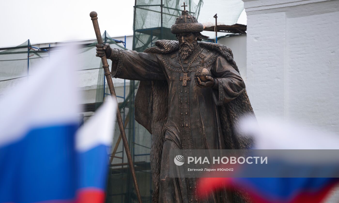 Открытие памятника Ивану Грозному в Вологде