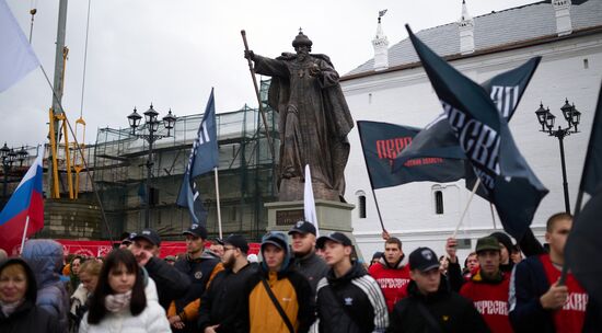 Открытие памятника Ивану Грозному в Вологде