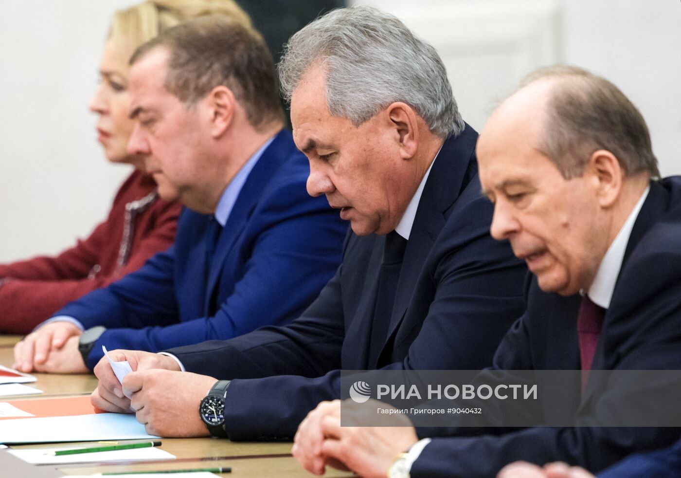 Президент Владимир Путин провел заседание Совбеза РФ