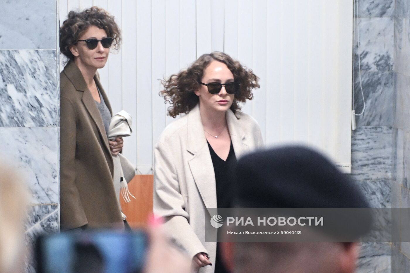 Судебное заседание по делу актрисы Аглаи Тарасовой