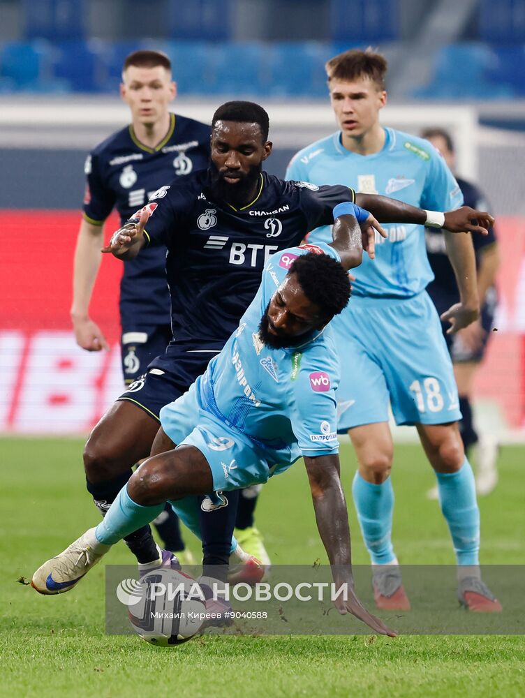 Футбол. Кубок России. "Зенит" (Санкт-Петербург) - "Динамо" (Москва)